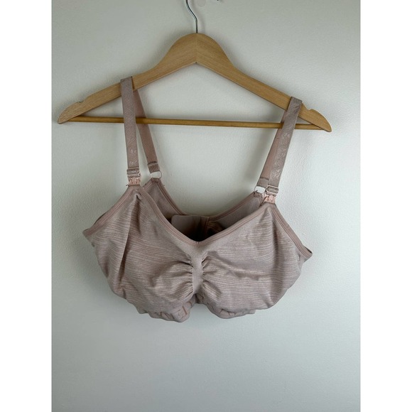 KINDRED BRAVELY Women's Pink Heather Sublime® Hands-Free Pumping & Nursing Bra - Picture 4 of 6